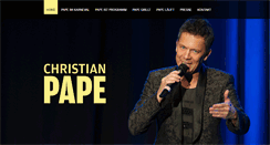 Desktop Screenshot of christian-pape.com