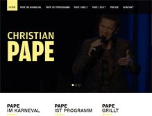 Tablet Screenshot of christian-pape.com